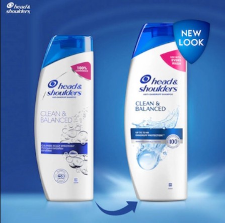 HEAD AND SHOULDERS CLEAN & BALANCED SHAMPOO 300ML