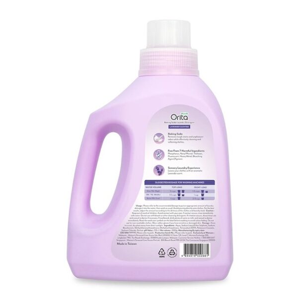 ORITA BAKING SODA LIQUID DETERGENT (LAVENDER) 1.5KG