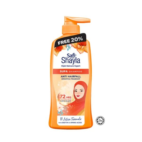 SAFI SHAYLA SUPA ANTI HAIR FALL, SMOOTH & FRAGRANT SHAMPOO 300G