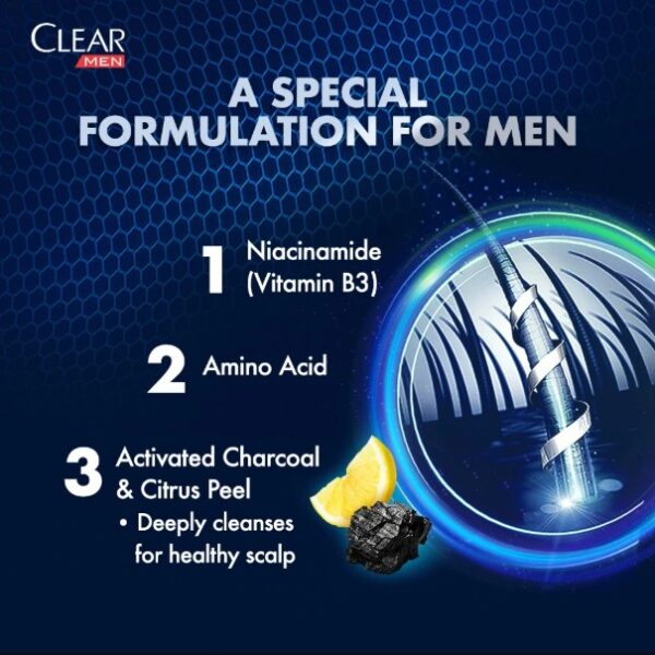 CLEAR MEN DEEP CLEANSE ANTI-DANDRUFF SHAMPOO (315ML)