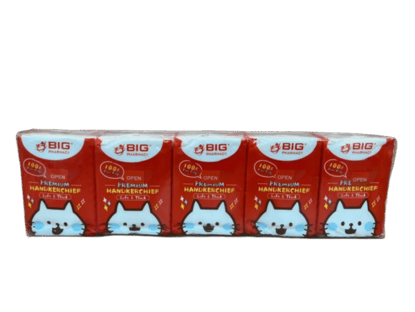 BIG PHARMACY SOFT THICK 3 PLY HANDKERCHIEF (8Sx10)