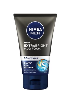 NIVEA FOR MEN EXTRA BRIGHT MUD FOAM 100G