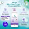 SHOKUBUTSU BODY WASH MOISTURE FRESH IRIS BLISS 900G