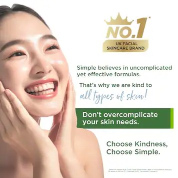 SIMPLE KIND TO SKIN REFRESHING FACIAL WASH GEL 150ML