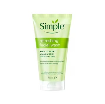 SIMPLE KIND TO SKIN REFRESHING FACIAL WASH GEL 150ML