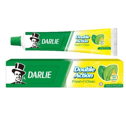 DARLIE DOUBLE ACTION FRESH + CLEAN TOOTHPASTE ORIGINAL STRONG MINT 250G