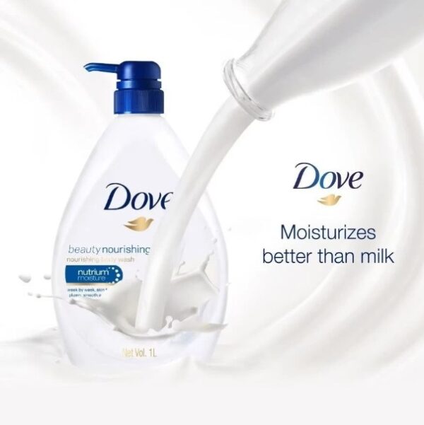 DOVE BODY WASH BEAUTY NOURISHING 1L