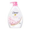 DOVE BODY WASH SAKURA BLOSSOM 1L