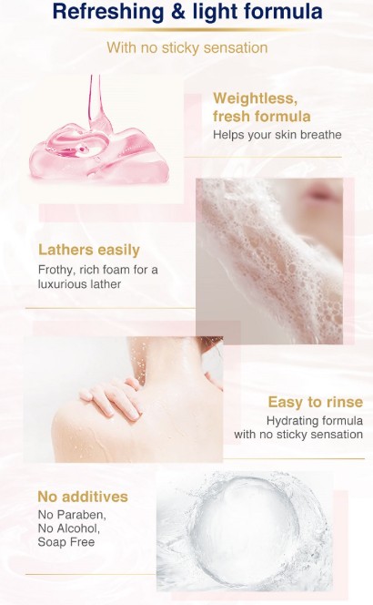 DOVE BODY WASH SAKURA BLOSSOM 1L