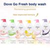 DOVE BODY WASH SAKURA BLOSSOM 1L
