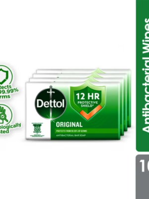 DETTOL ORIGINAL ANTIBACTERIAL BAR SOAP (100G X 4 PCS)