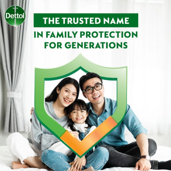 DETTOL ORIGINAL ANTIBACTERIAL BAR SOAP (100G X 4 PCS)