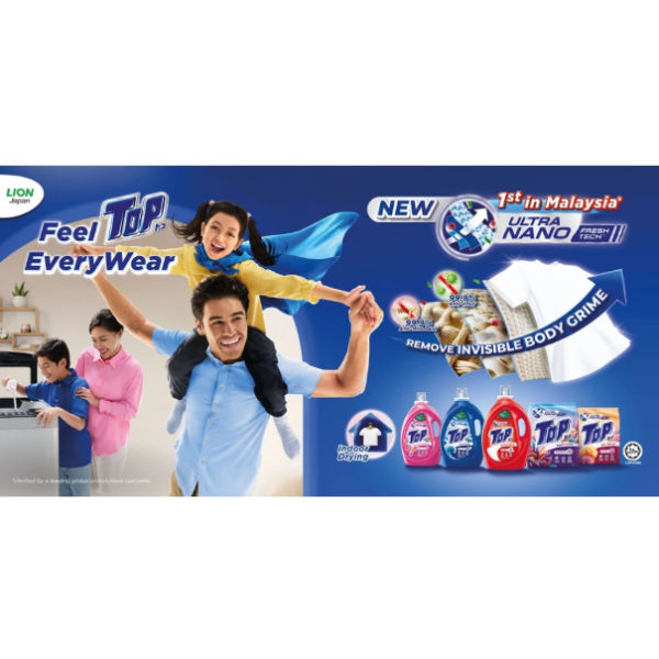 TOP POWDER LAUNDRY DETERGENT SUPER WHITE 2.1KG