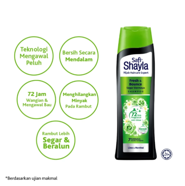 SAFI SHAYLA FRESH & BOUNCE SHAMPOO 320ML