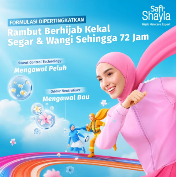 SAFI SHAYLA FRESH & BOUNCE SHAMPOO 320ML
