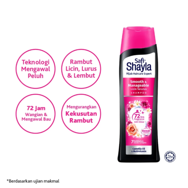 SAFI SHAYLA SMOOTH & MANAGEABLE SHAMPOO 320ML