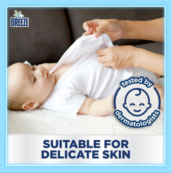 BREEZE LIQUID DETERGENT GENTLE ON SKIN 3.6KG